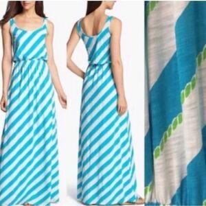 Lilly Pulitzer Tria Maxi Dress in Roper Stripe Size L